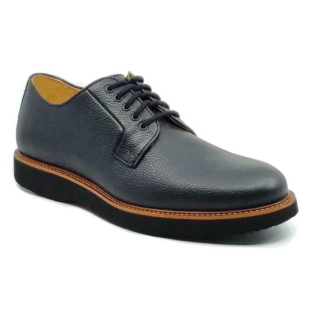 Samuel Hubbard Highlander Black Pebble Grain PORON Insole, Vibram Sole, Size 9W